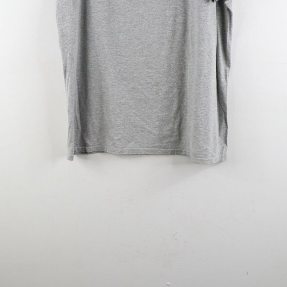 Vtg Streetwear Blank Distressed Short Sleeve Shirt - Picture 3 of 7